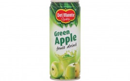 Del Monte Green Apple Fruit Drink  Tin  240 millilitre